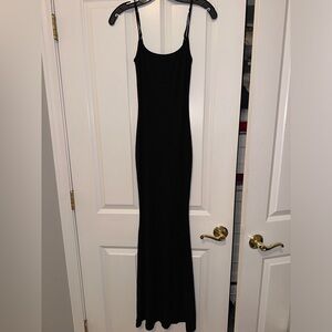 LONG SKIMS RIBBED DRESS